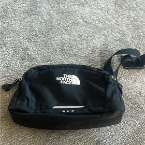 The North Face Black Belt Bag with Logo